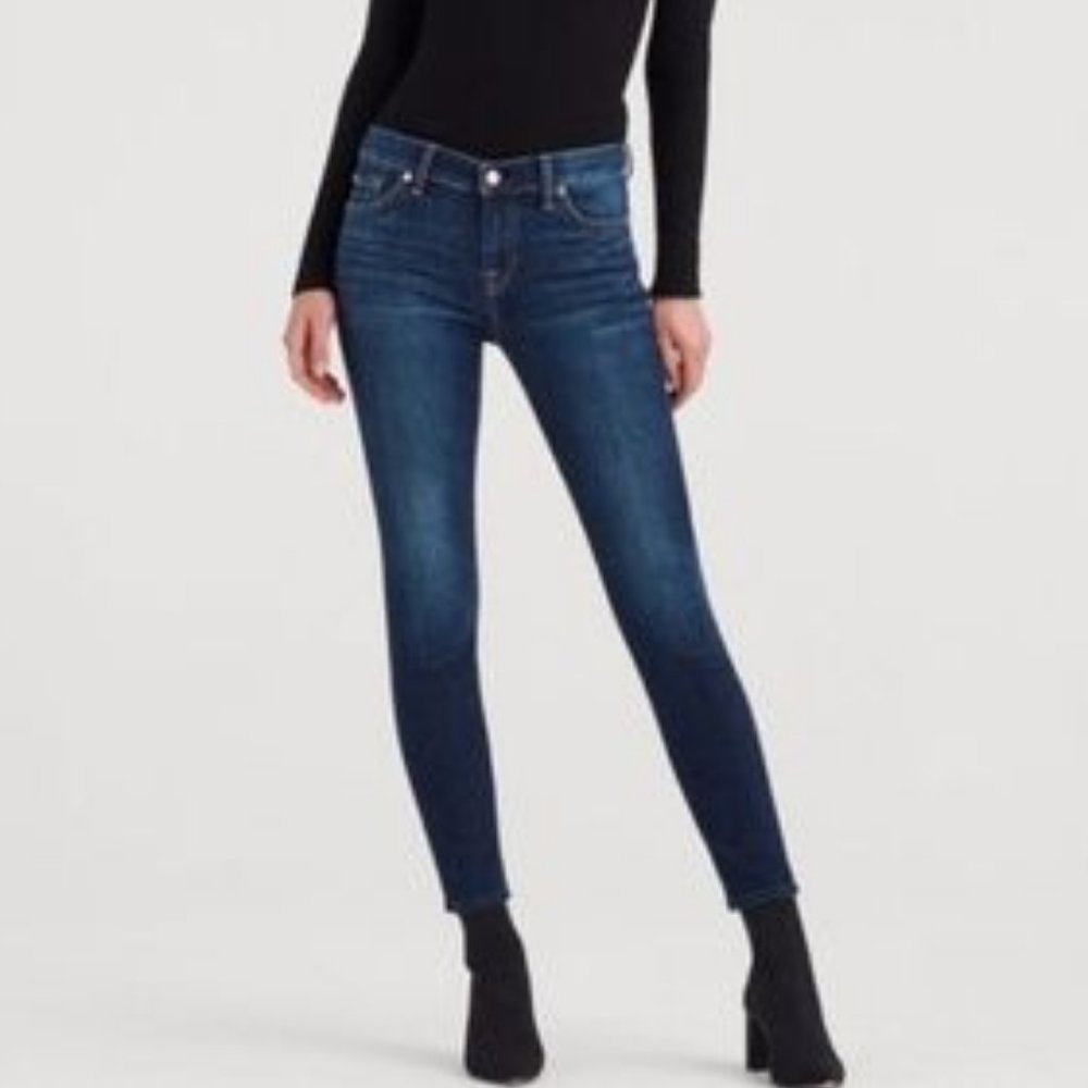 7 for all mankind crop roxanne jeans